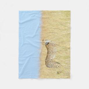 Cheetah Fleecedecke
