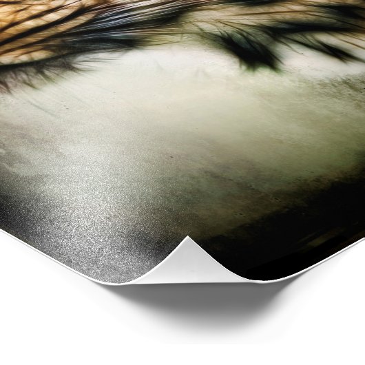 Cheetah Fotodruck (Ecke)