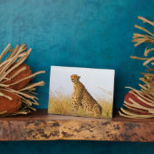 Cheetah Fotoplatte (Seite)