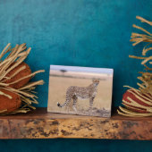 Cheetah Fotoplatte (Seite)