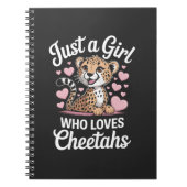 Cheetah Funny Quote  Notizblock (Vorderseite)
