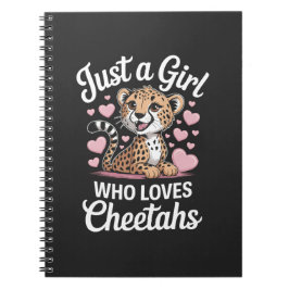 Cheetah Funny Quote  Notizblock