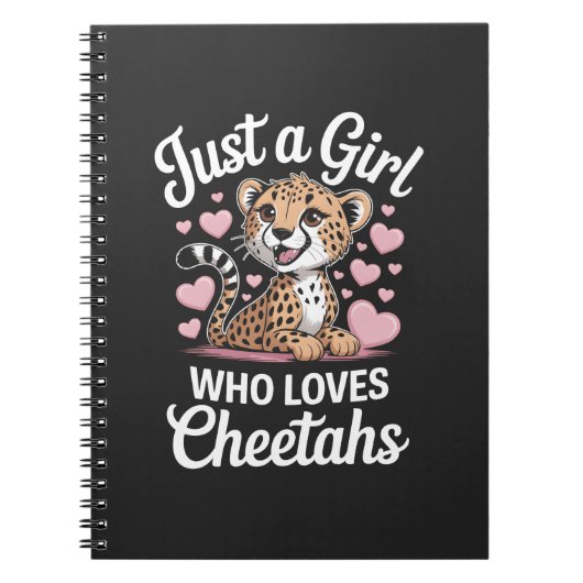 Cheetah Funny Quote  Notizblock (Vorderseite)