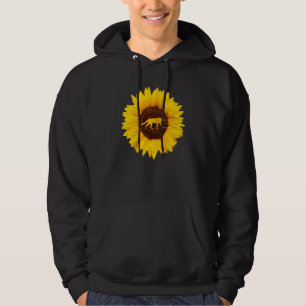 Cheetah für Frauen Männer Cougar Canine Sonnenblum Hoodie