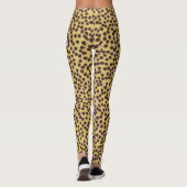 Cheetah Fur Muster All-Over-Print-Leggings Leggings (Rückseite)