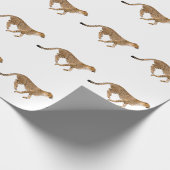 Cheetah Geschenkpapier (Ecke)