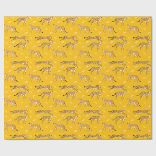 Cheetah Geschenkpapier (Flach)
