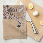 Cheetah Geschirrtuch (Viertel Falte)