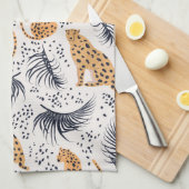 Cheetah Geschirrtuch (Viertel Falte)