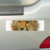 Cheetah-Gesichts-Autoaufkleber Autoaufkleber (Auf Auto)