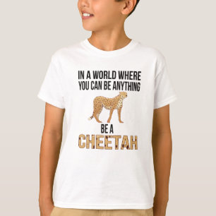 Cheetah Gift Cheetah Lover African Savanna Tier T-Shirt