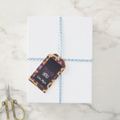 Cheetah Gift Tag Geschenkanhänger (Mit Garn)