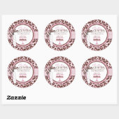 Cheetah Girl Business Sticker (Blatt)