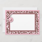 Cheetah Girl Card Rosa (Rückseite)