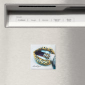 Cheetah Girl Magnet (In Situ (Geschirrspüler))