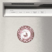 Cheetah Girl Magnet Pink A (In Situ (Geschirrspüler))