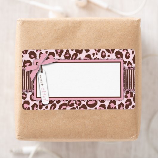 Cheetah Girl Name Tag (Insitu)