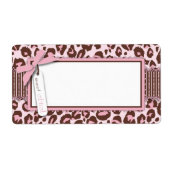 Cheetah Girl Name Tag (Vorne)