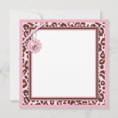 Cheetah Girl Square Pink C (Rückseite)
