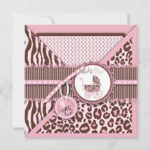 Cheetah Girl Square Pink C