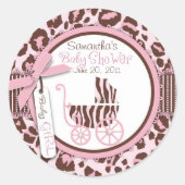 Cheetah Girl Sticker 2 (Vorderseite)