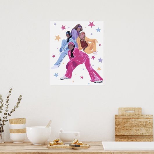 Cheetah girls 2000s nostalgia raven symone poster (Küche)