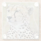Cheetah Glasuntersetzer (Rückseite)