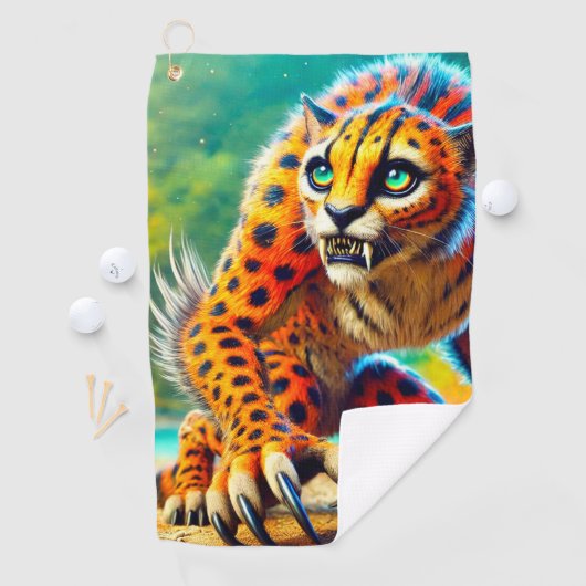 Cheetah Golfhandtuch (Insitu)
