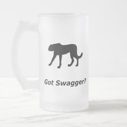 Cheetah Got Swagger Mattglas Bierglas (Links)