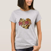 Cheetah Heart Mama T-Shirt (Vorderseite)