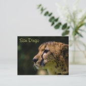 Cheetah Heart you! Postkarte (Stehend Vorderseite)