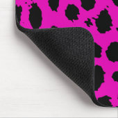 Cheetah Hot Pink Mousepad (Ecke)