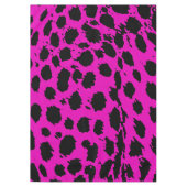 Cheetah Hot Pink Tischdecke (Vorderseite)