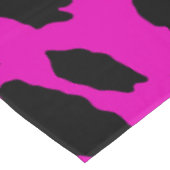 Cheetah Hot Pink Tischdecke (Schrägansicht)