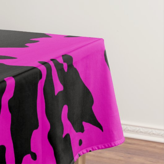 Cheetah Hot Pink Tischdecke (Beispiel)