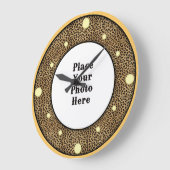 Cheetah, Ihr Foto Wall Uhr (Winkel)