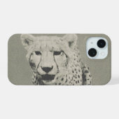 Cheetah iPhone 15 Hülle (Rückseite (Horizontal))