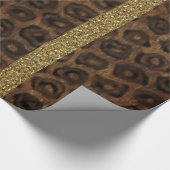 Cheetah Isotopen Geschenkpapier (Ecke)