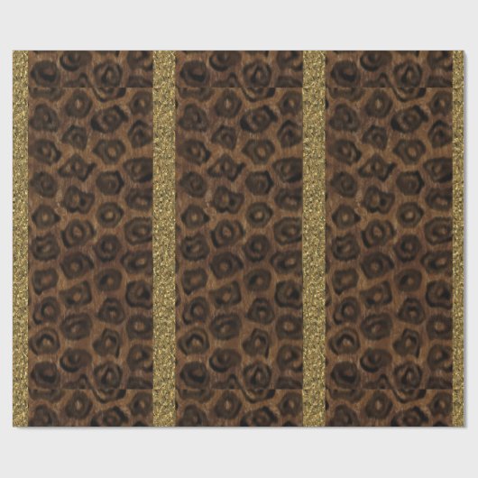 Cheetah Isotopen Geschenkpapier (Flach)