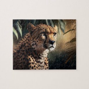 Cheetah Jigsaw Puzzle - Dschungel
