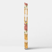 Cheetah Jungle Pflanze Grüne Korallen Grün Case-Mate iPhone Hülle (Rückseite / Links)