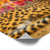 CHEETAH JUST CHILLIN POSTER (Ecke)