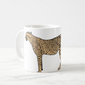 Cheetah Kaffeetasse (Vorderseite Links)