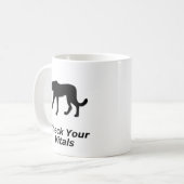 Cheetah Karo Ihre Vitale Kaffeetasse (Vorderseite Links)