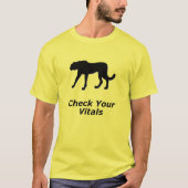 Cheetah Karo Ihre Vitale T-Shirt (Vorderseite)