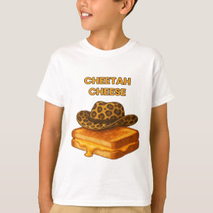 Cheetah-Käse Lustiger Grillkäse Cowboyhut T-Shirt
