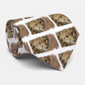 Cheetah-Katzen-Krawatte Krawatte (Gerollt)