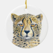 Cheetah Keramik Ornament (Hinten)