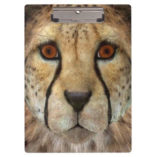 Cheetah Klemmbrett (Vorderseite)