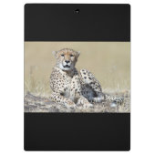 Cheetah Klemmbrett (Rückseite)